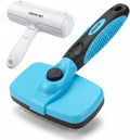 Transform Your Pet's Grooming Routine with the Self Cleaning Slicker Brush – Perfect for Dogs & Cats to Reduce Shedding and Tangles!