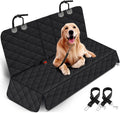 Ultimate Waterproof Dog Car Seat Cover - Durable Back Seat Protector for Pets and Kids | Universal Fit for Most Cars, SUVs, and Trucks (53" Width) - Black