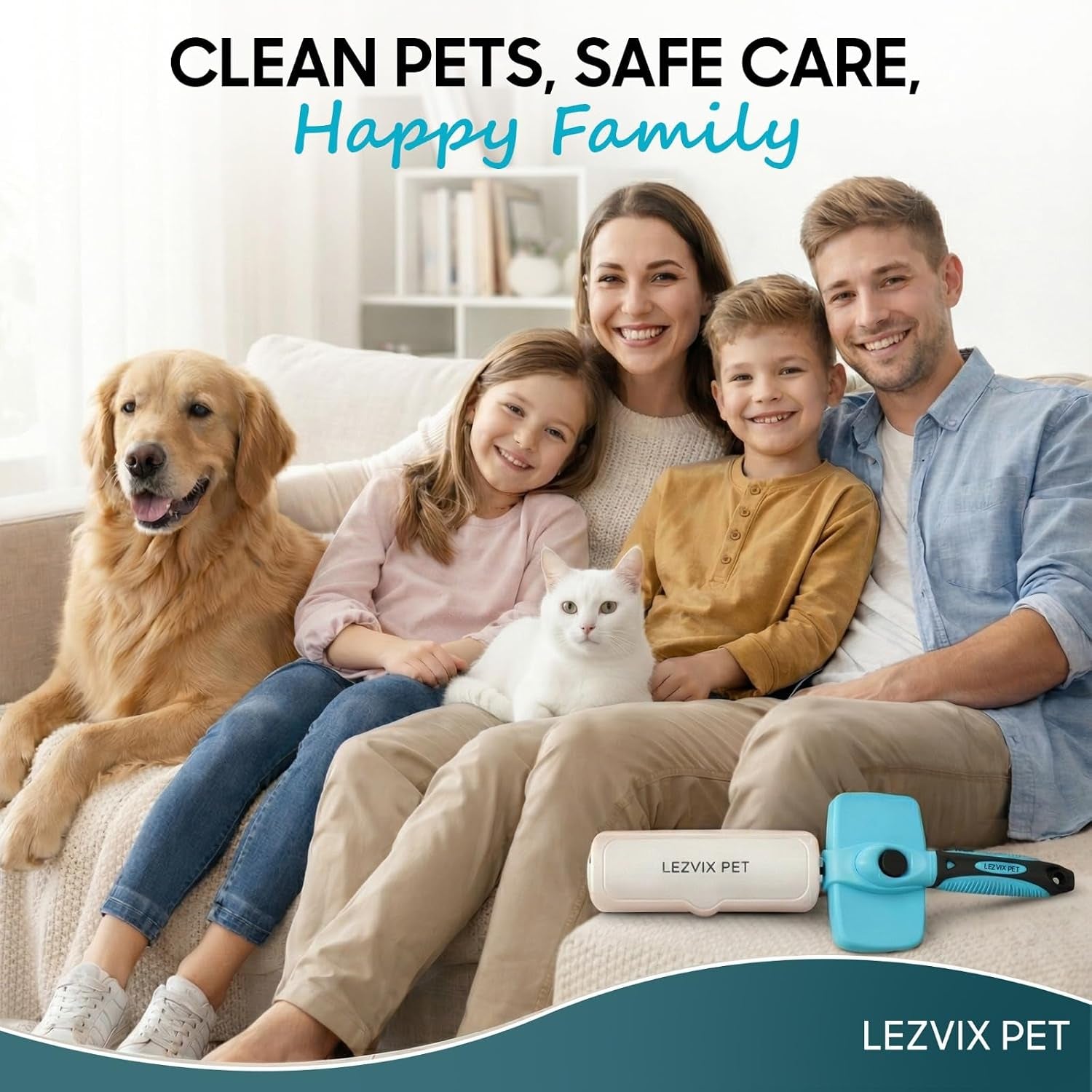 Transform Your Pet's Grooming Routine with the Self Cleaning Slicker Brush – Perfect for Dogs & Cats to Reduce Shedding and Tangles!