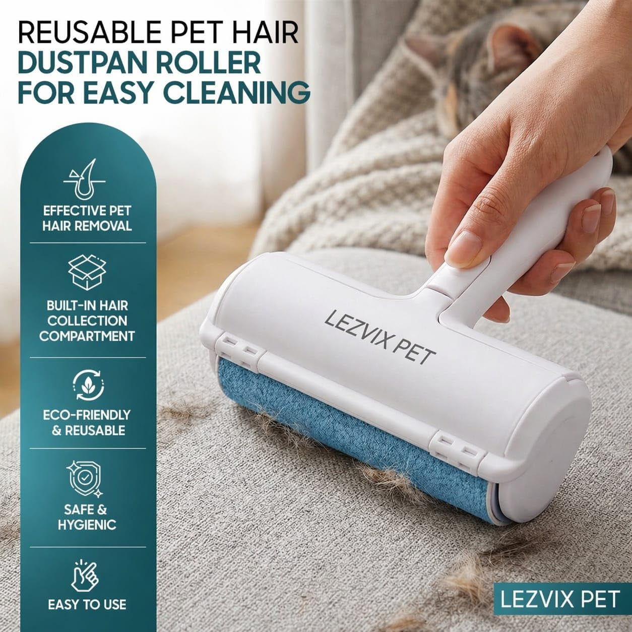 Transform Your Pet's Grooming Routine with the Self Cleaning Slicker Brush – Perfect for Dogs & Cats to Reduce Shedding and Tangles!